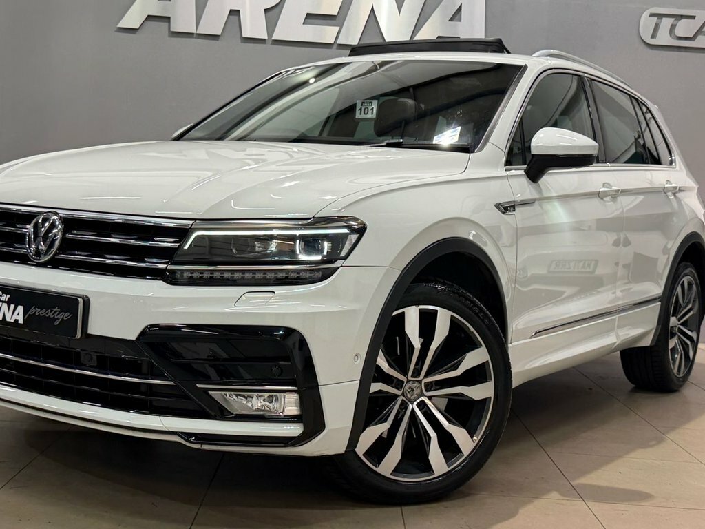 Volkswagen Tiguan 2L R-line White #4
