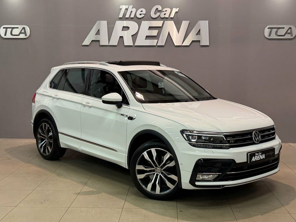 Volkswagen Tiguan 2L R-line White #6