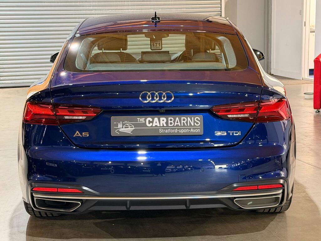 Audi A5 2.0 Tdi 35 Sport Sportback S Tronic Eur BJ21HBA Blue #4