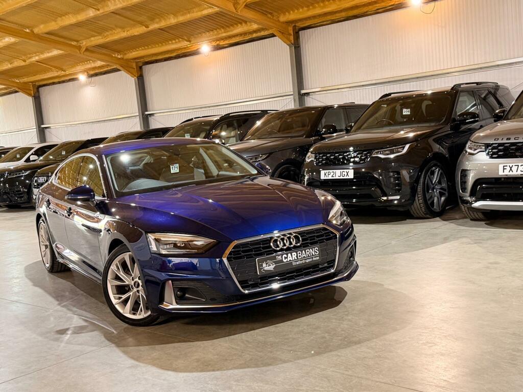 Audi A5 2.0 Tdi 35 Sport Sportback S Tronic Eur BJ21HBA Blue #5
