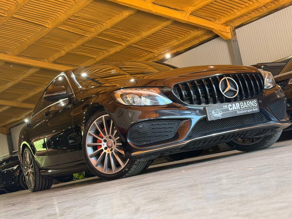 Mercedes-Benz C Class 2.1 C220d Amg Line Premium G-tronic Euro 6 Ss SF66XAH Black #5