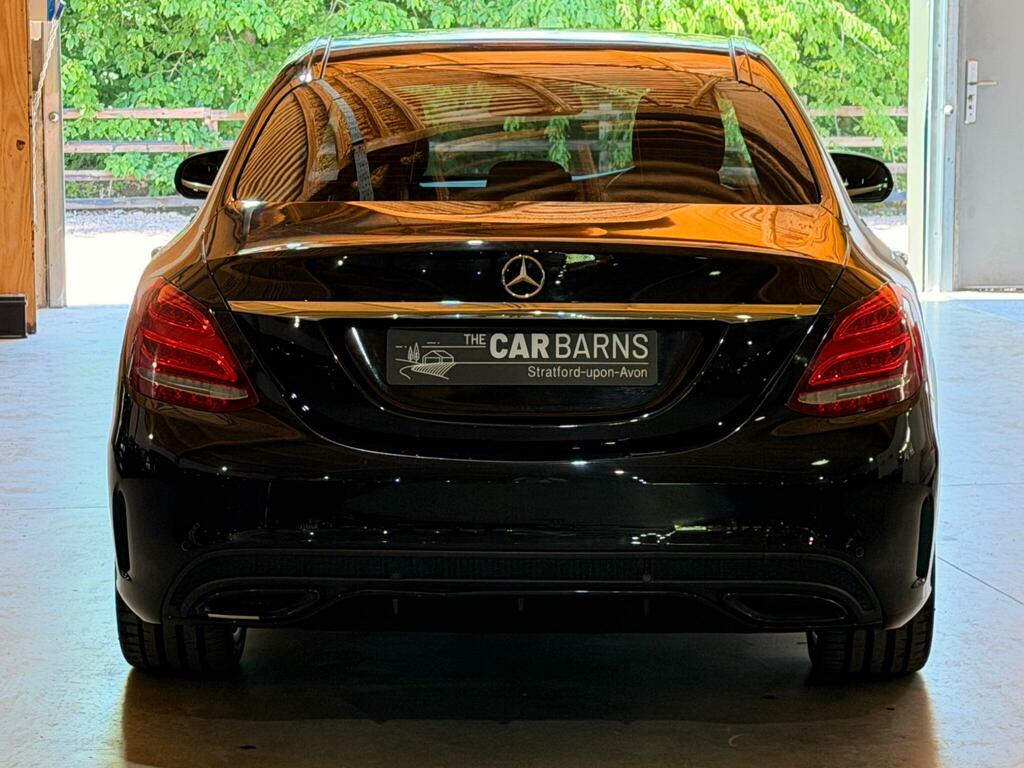 Mercedes-Benz C Class 2.1 C220d Amg Line Premium G-tronic Euro 6 Ss SF66XAH Black #4