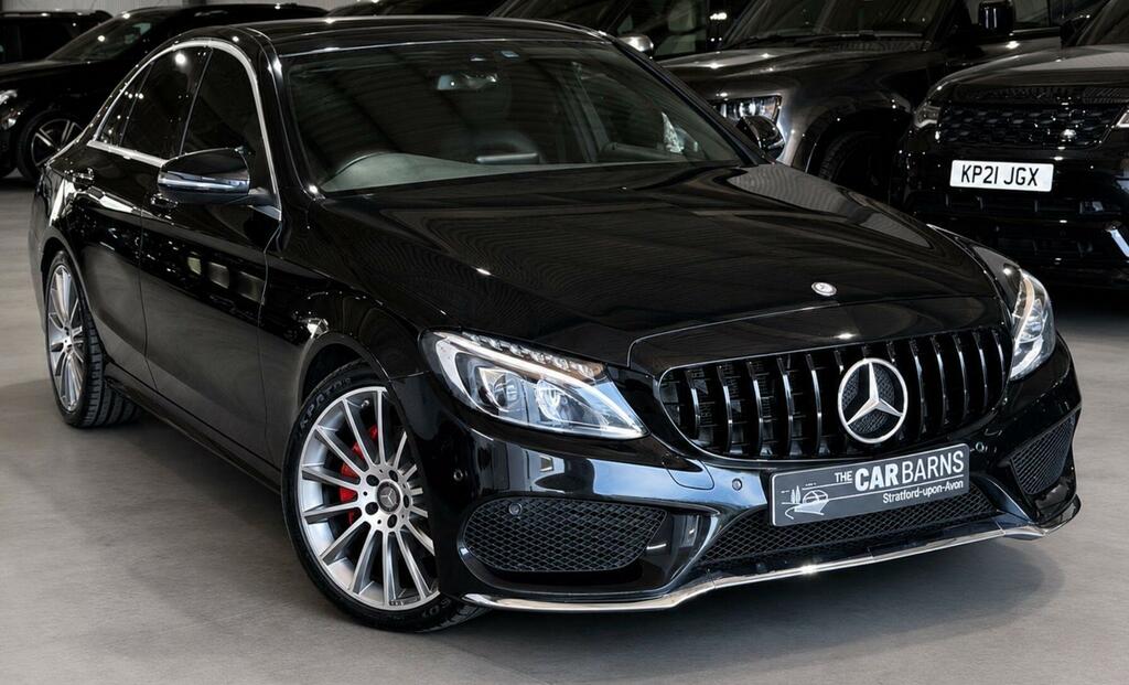 Mercedes-Benz C Class 2.1 C220d Amg Line Premium G-tronic Euro 6 Ss Black