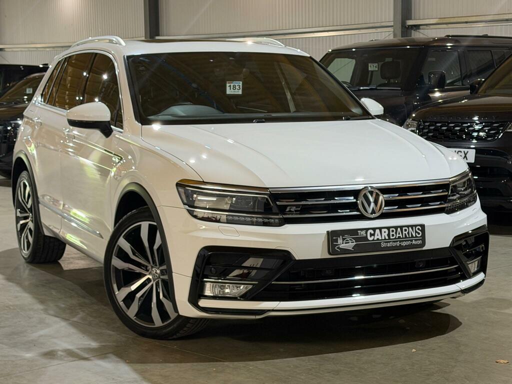Volkswagen Tiguan 2.0 Tdi Bluemotion Tech R-line Dsg 4Motion Euro 6 White