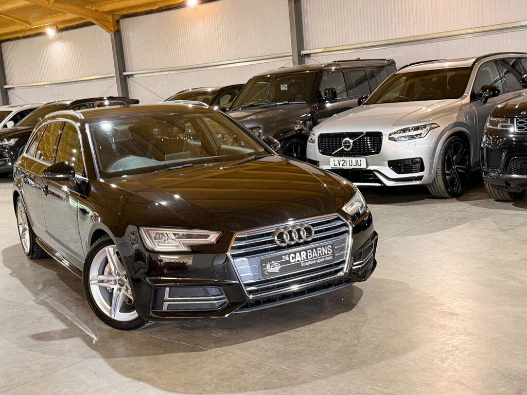Audi A4 Avant 2.0 Tdi Ultra S Line S Tronic Euro 6 Ss GJ67OFA Black #4