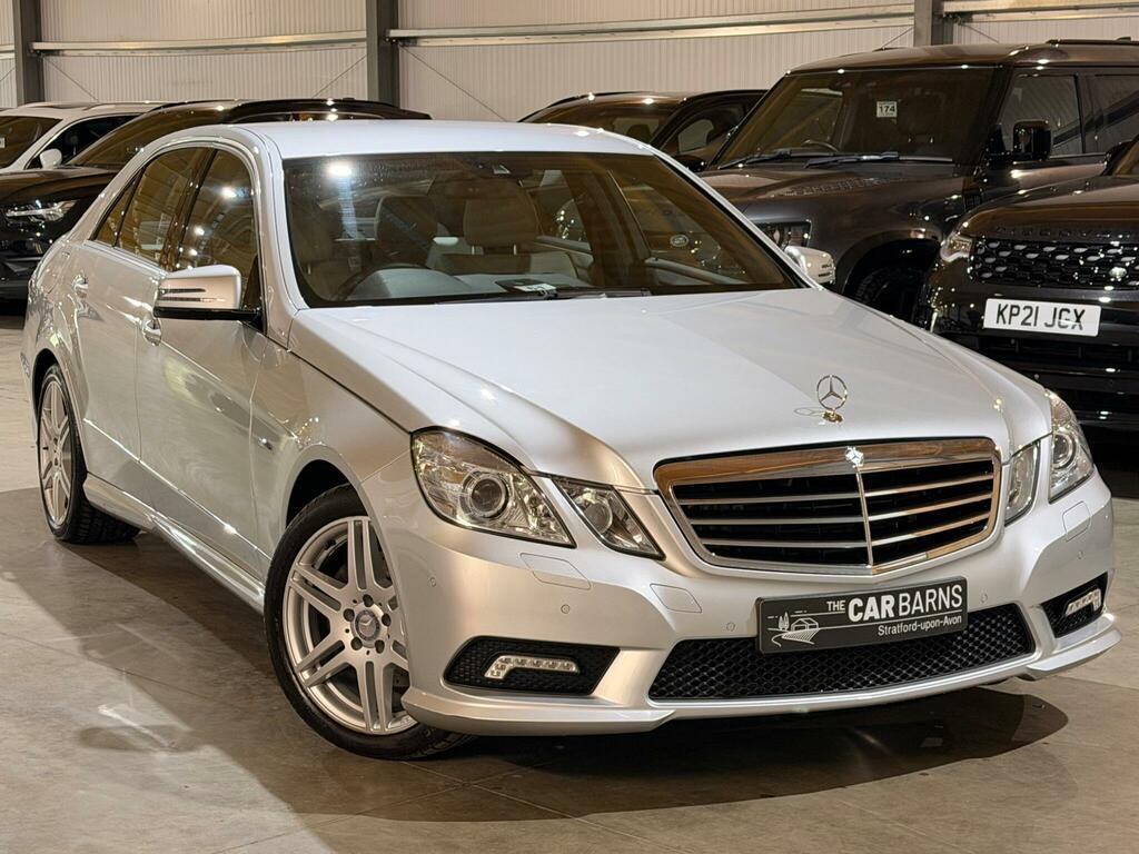 Mercedes-Benz E Class 3.0 E350 Cdi V6 Blueefficiency Sport Edition 125 S Silver