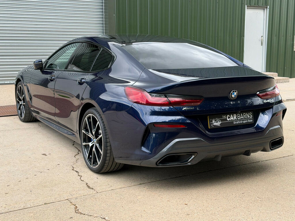 BMW 8 Series Gran Coupe 3.0 840D Mht M Sport Saloon Hybrid Step Blue #4