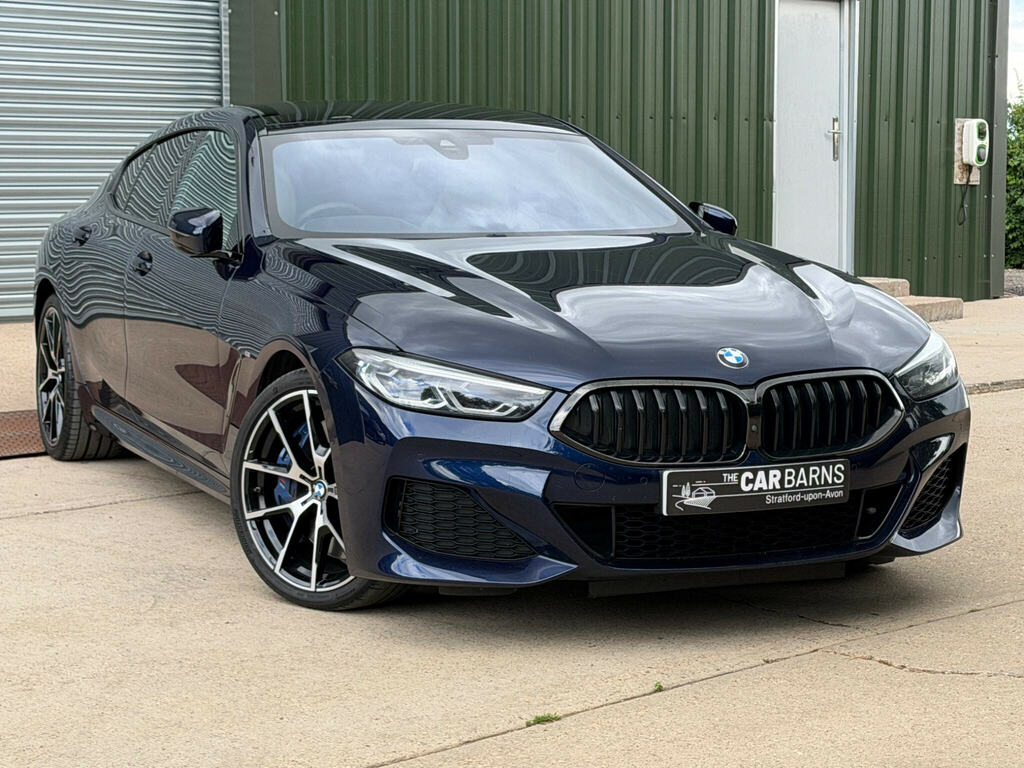 BMW 8 Series Gran Coupe 3.0 840D Mht M Sport Saloon Hybrid Step Blue