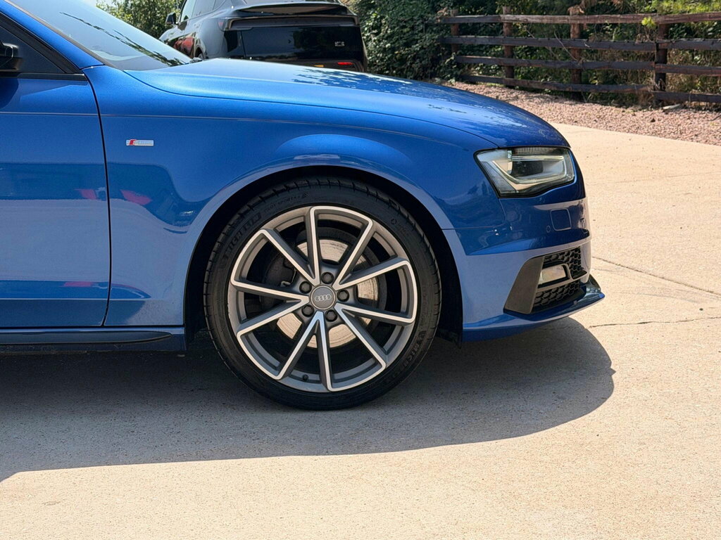 Audi A4 2.0 Tfsi Black Edition S Tronic Quattro Euro 6 S Blue #4