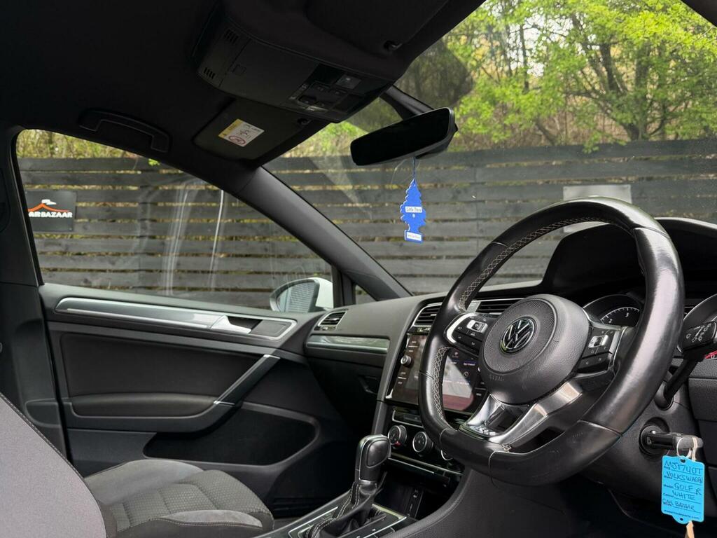 Volkswagen Golf 2.0 Tdi Bluemotion Tech R-line Dsg Euro 6 Ss MJ17UOT White #6