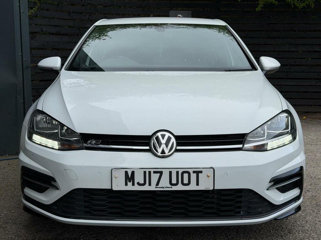 Volkswagen Golf 2.0 Tdi Bluemotion Tech R-line Dsg Euro 6 Ss MJ17UOT White #2