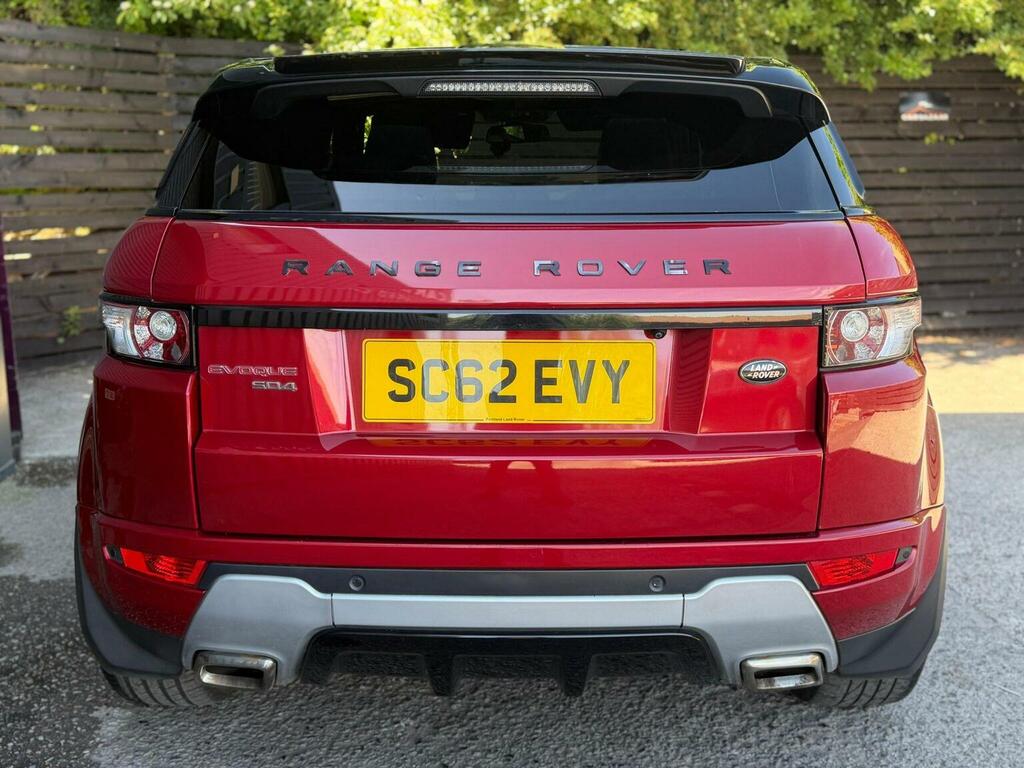 Land Rover Range Rover Evoque 2.2 Sd4 Dynamic 4Wd Euro 5 SC62EVY Red #3