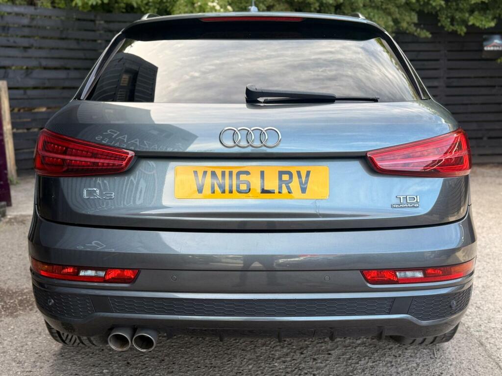Audi Q3 2.0 Tdi S Line Plus Quattro Euro 6 Ss VN16LRV Grey #3
