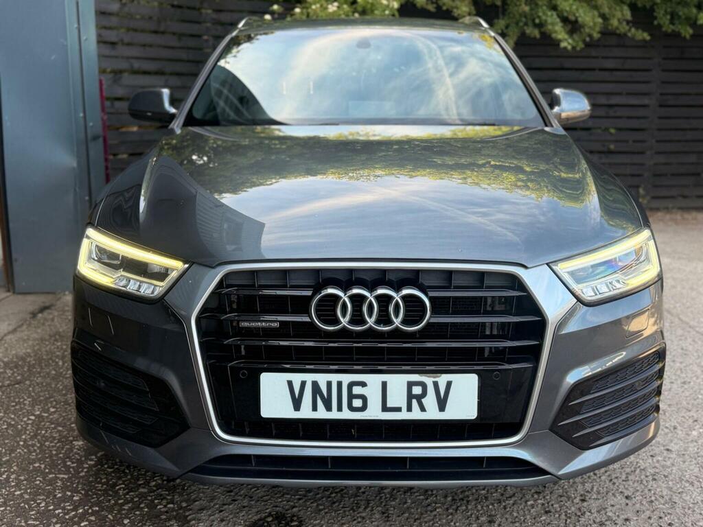 Audi Q3 2.0 Tdi S Line Plus Quattro Euro 6 Ss VN16LRV Grey #2