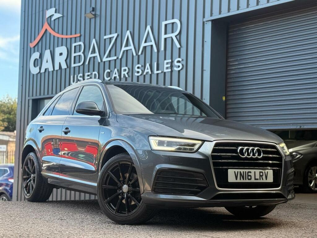 Audi Q3 2.0 Tdi S Line Plus Quattro Euro 6 Ss Grey