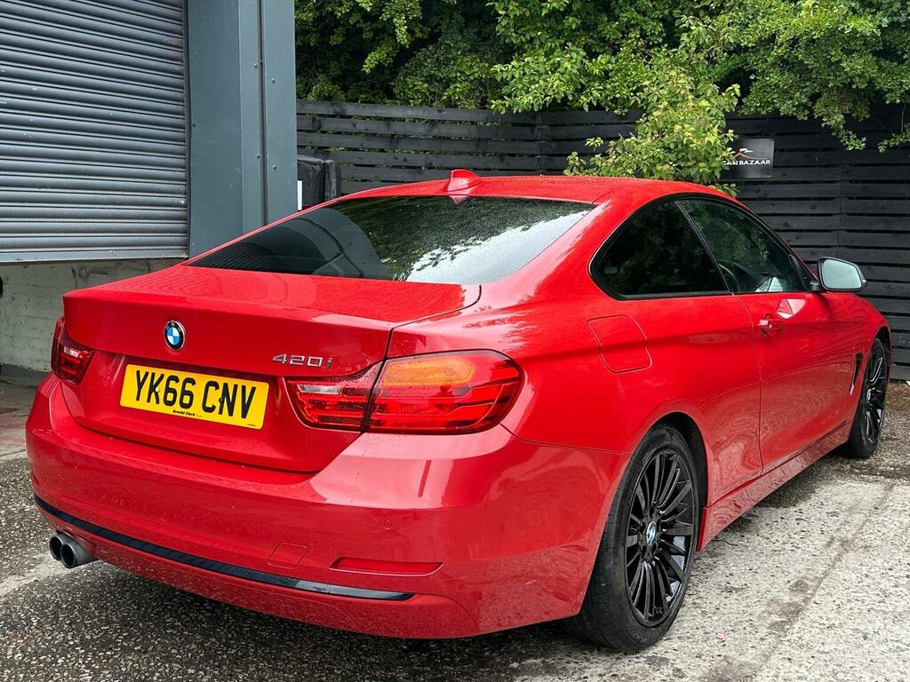 BMW 4 Series Convertible Blue #15
