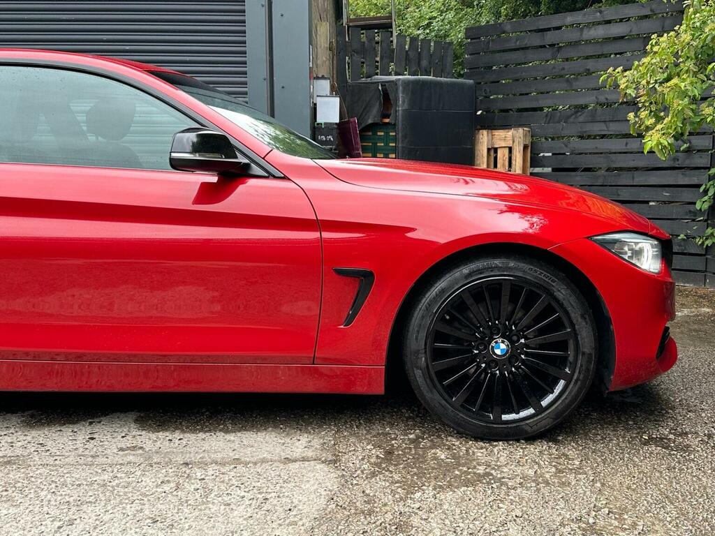 BMW 4 Series Convertible Blue #14