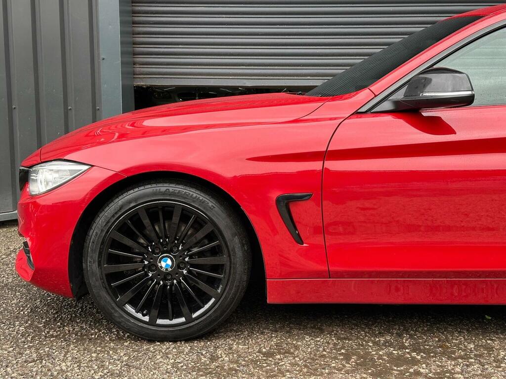 BMW 4 Series Convertible Blue #11