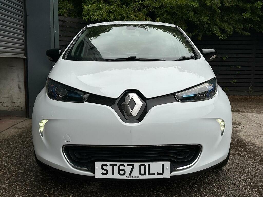 Renault Zoe Hatchback White #2