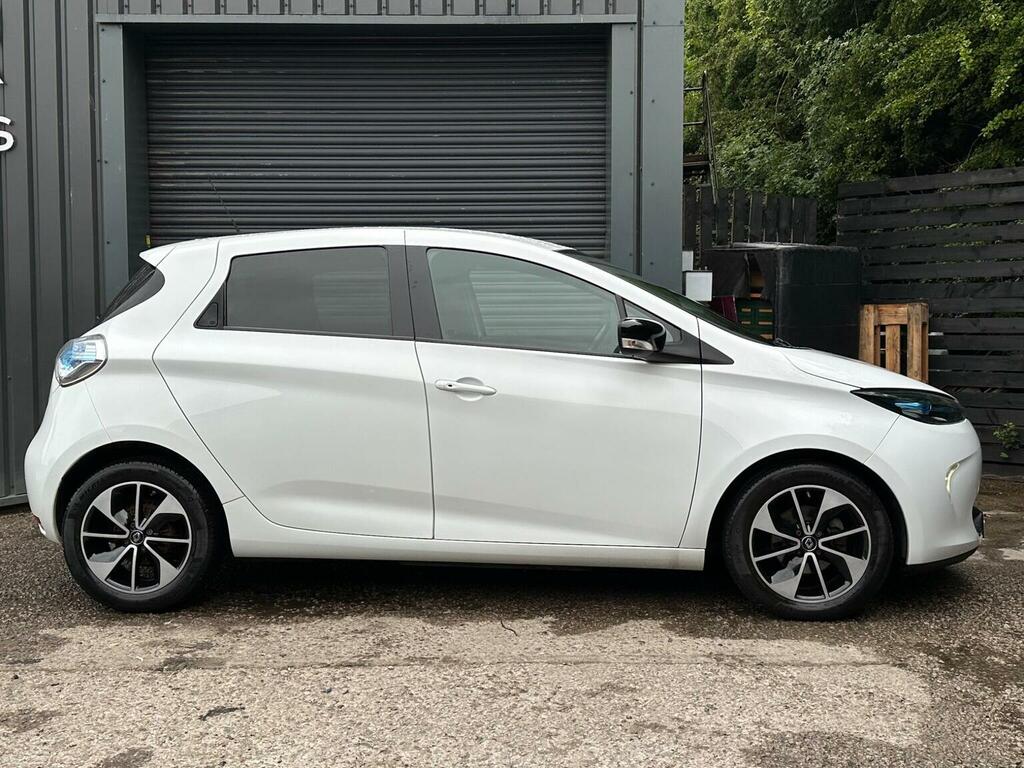 Renault Zoe Hatchback White #4