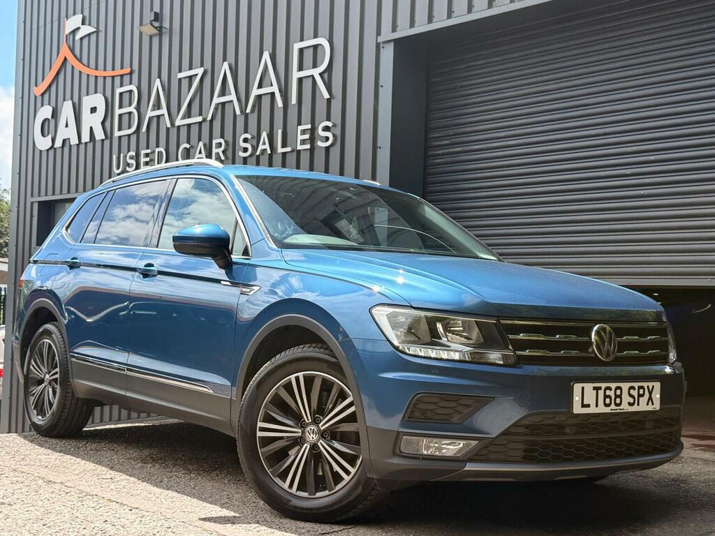 Volkswagen Tiguan Allspace 2.0 Tdi Se Nav Dsg 4Motion Euro 6 Ss LT68SPX Blue