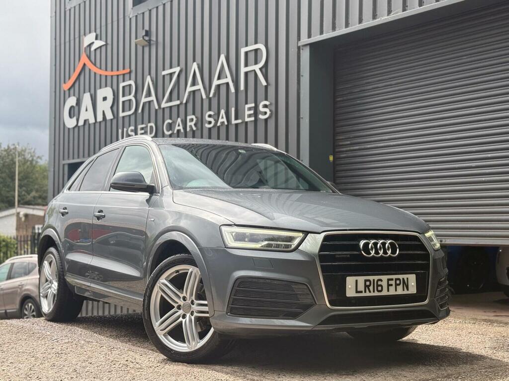 Audi Q3 2.0 Tdi S Line Plus S Tronic Quattro Euro 6 Ss Grey