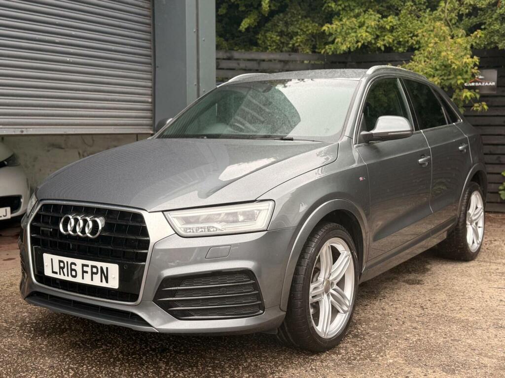 Audi Q3 2.0 Tdi S Line Plus S Tronic Quattro Euro 6 Ss LR16FPN Grey #6