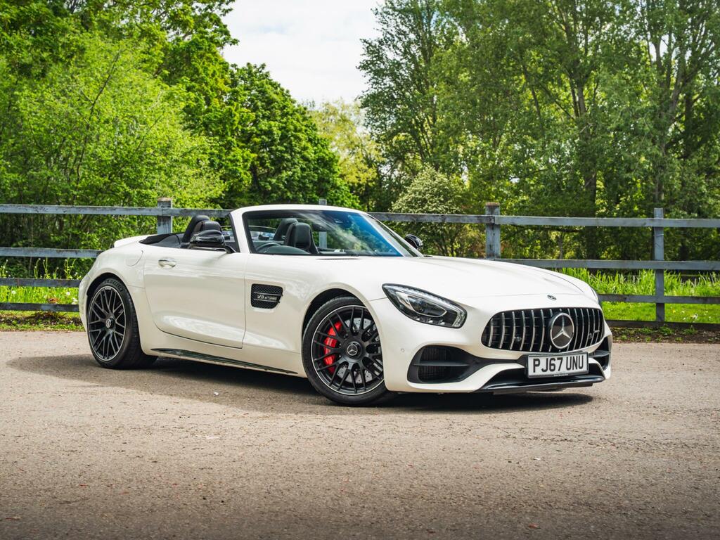 Mercedes-Benz AMG GT 4.0 V8 Biturbo C Roadster Spds Dct Euro 6 Ss White