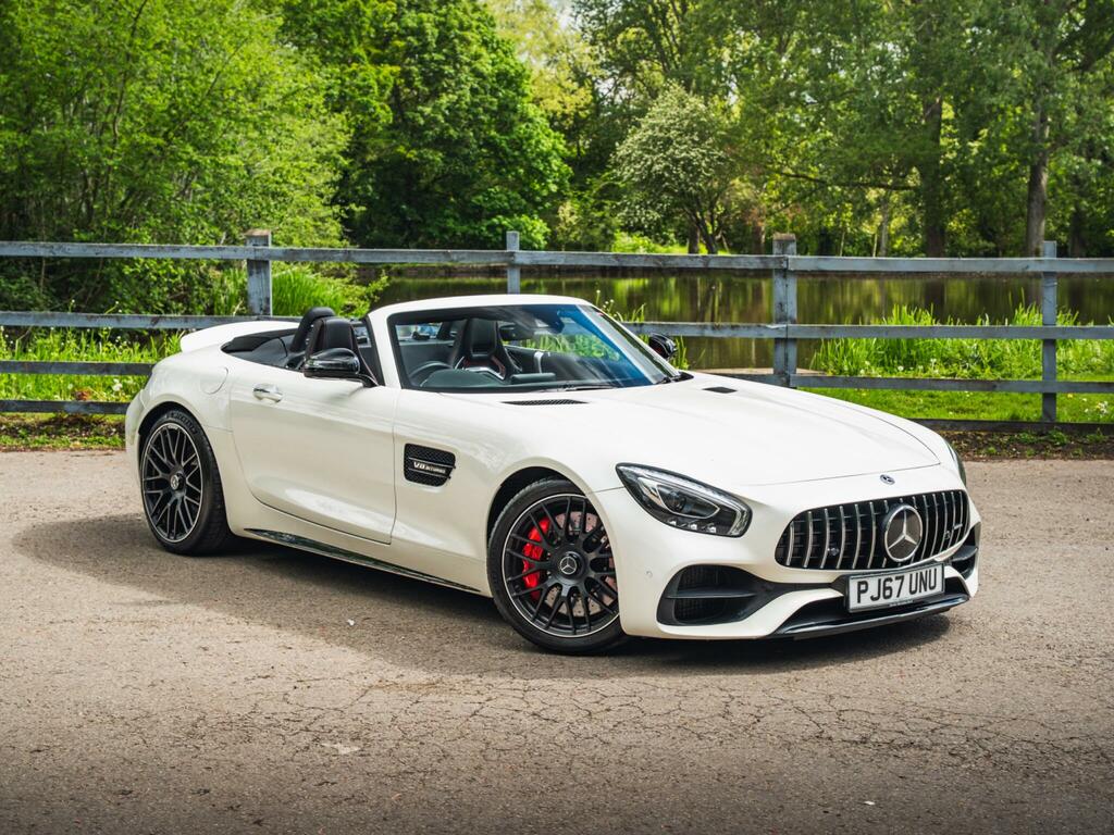 Mercedes-Benz AMG GT 4.0 V8 Biturbo C Roadster Spds Dct Euro 6 Ss White #5