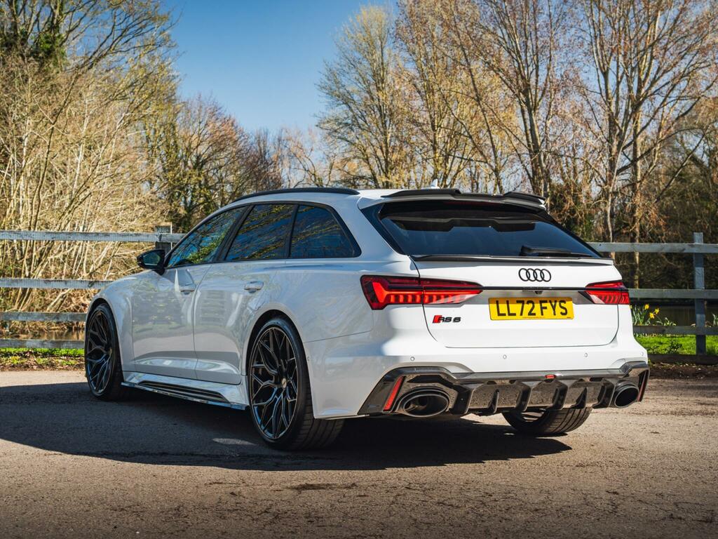 Audi RS6 Avant 4.0 Tfsi V8 Vorsprung Tiptronic Quattro Euro 6 S White #4