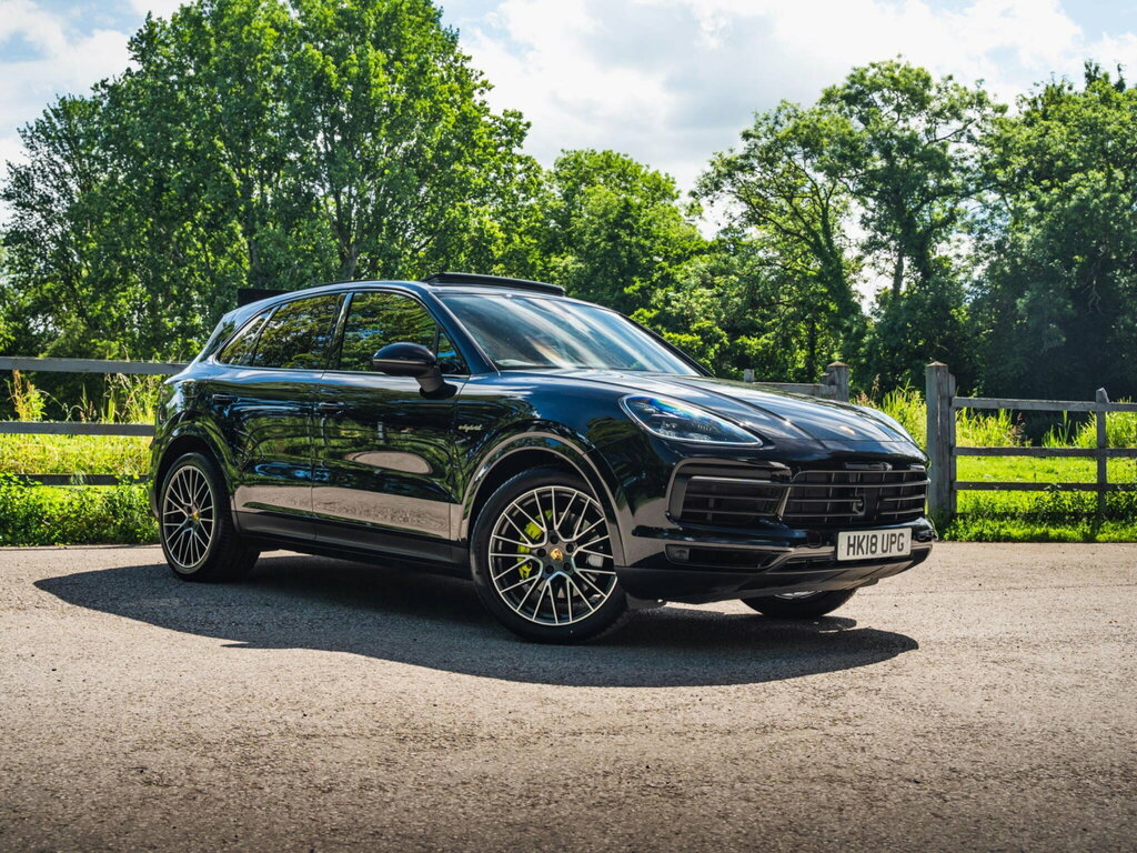 Porsche Cayenne 2018 4.0T V8 Turbo Suv Tiptronics 4Wd E Black #1