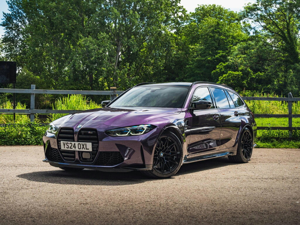 BMW M3 3.0 Biturbo Competition Touring Steptronic M Xdriv Purple #2