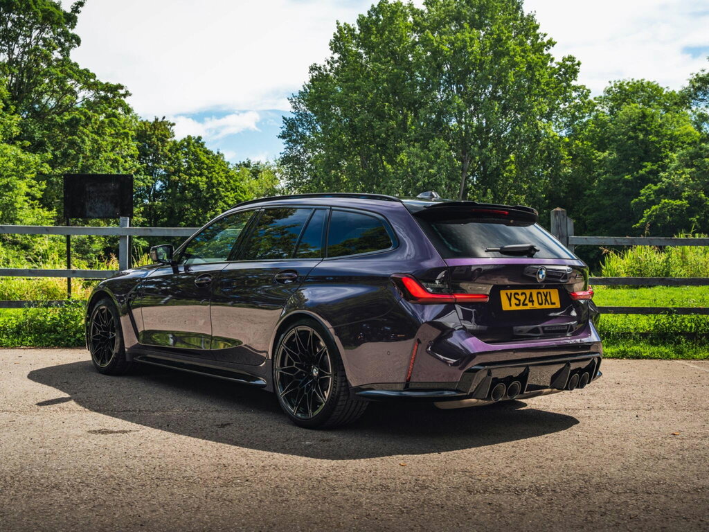 BMW M3 3.0 Biturbo Competition Touring Steptronic M Xdriv Purple #4