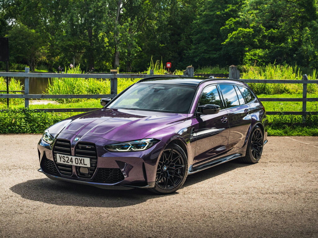 BMW M3 3.0 Biturbo Competition Touring Steptronic M Xdriv Purple #3