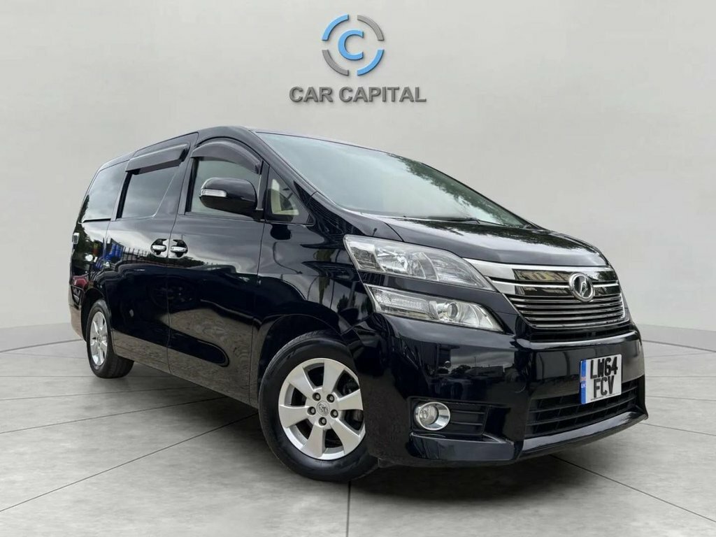 Toyota Vellfire Mpv Black #2