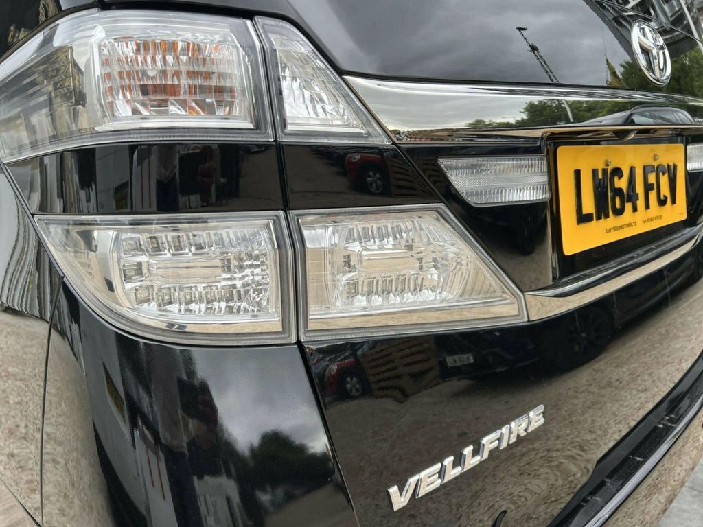Toyota Vellfire Mpv Black #6