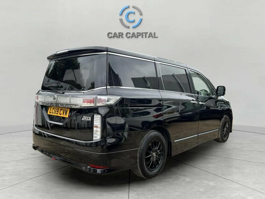 Nissan Elgrand Mpv Black #5