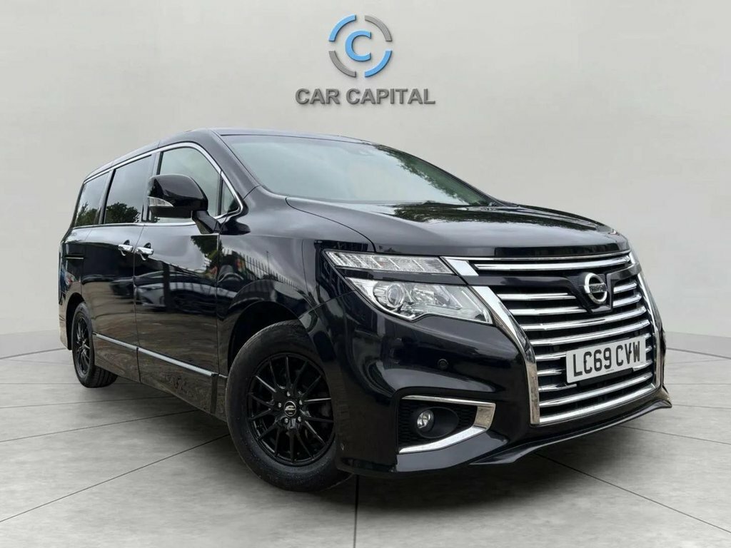 Nissan Elgrand Mpv Black #3