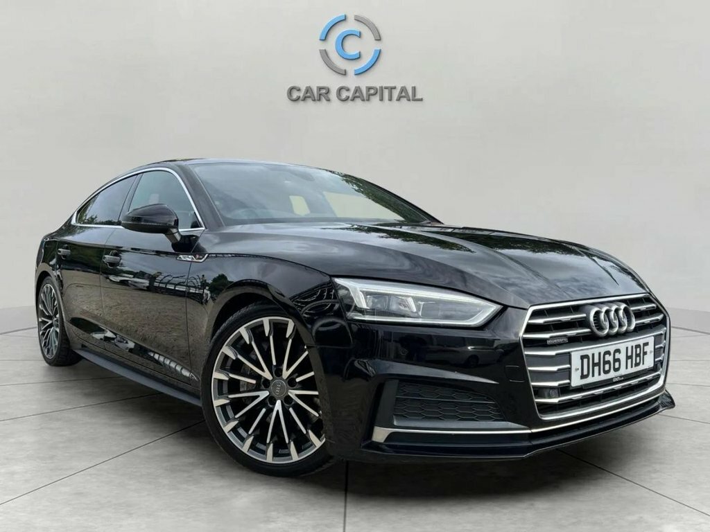 Audi A5 2L S Line Black #3