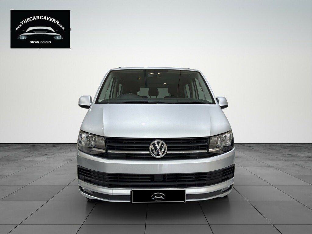 Volkswagen Transporter 2.0 Tdi T32 Highline Kombi Dsg Fwd Swb Euro 6 Ss HF69VVW Silver #2