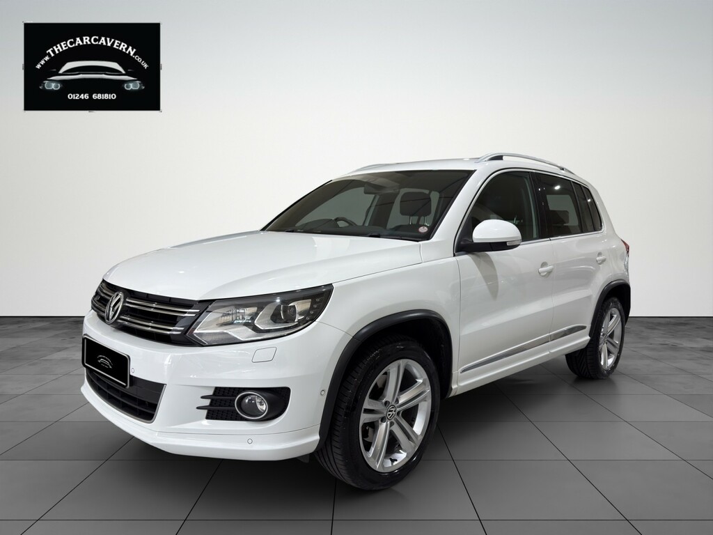 Volkswagen Tiguan 2.0 Tdi Bluemotion Tech R-line Edition Dsg 4Wd Eur White