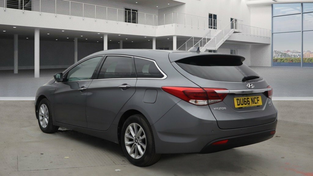 Hyundai I40 Crdi Se Nav Blue Drive DU66NCF Silver #3