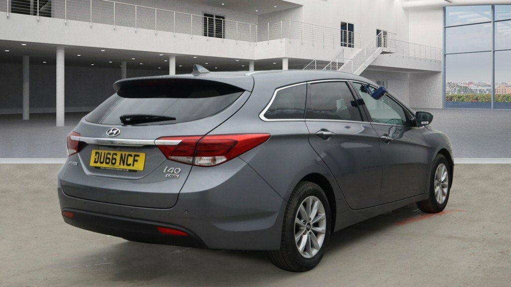 Hyundai I40 Crdi Se Nav Blue Drive DU66NCF Silver #4