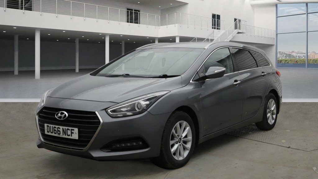 Hyundai I40 Crdi Se Nav Blue Drive DU66NCF Silver #2