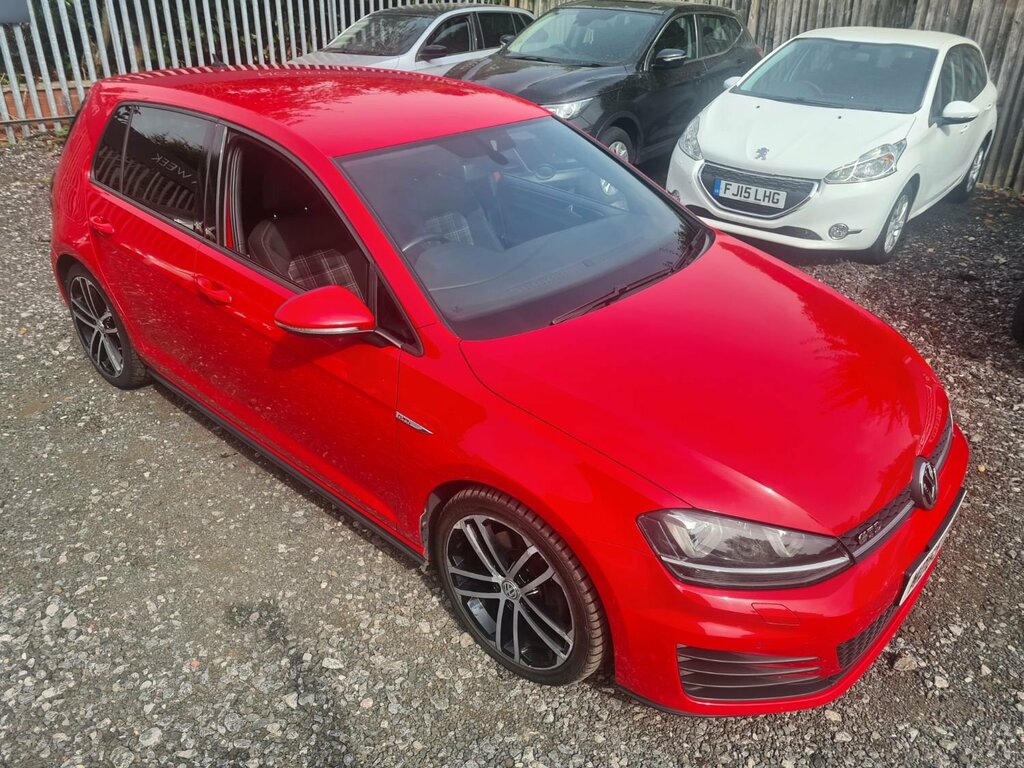 Volkswagen Golf Gtd Red #4