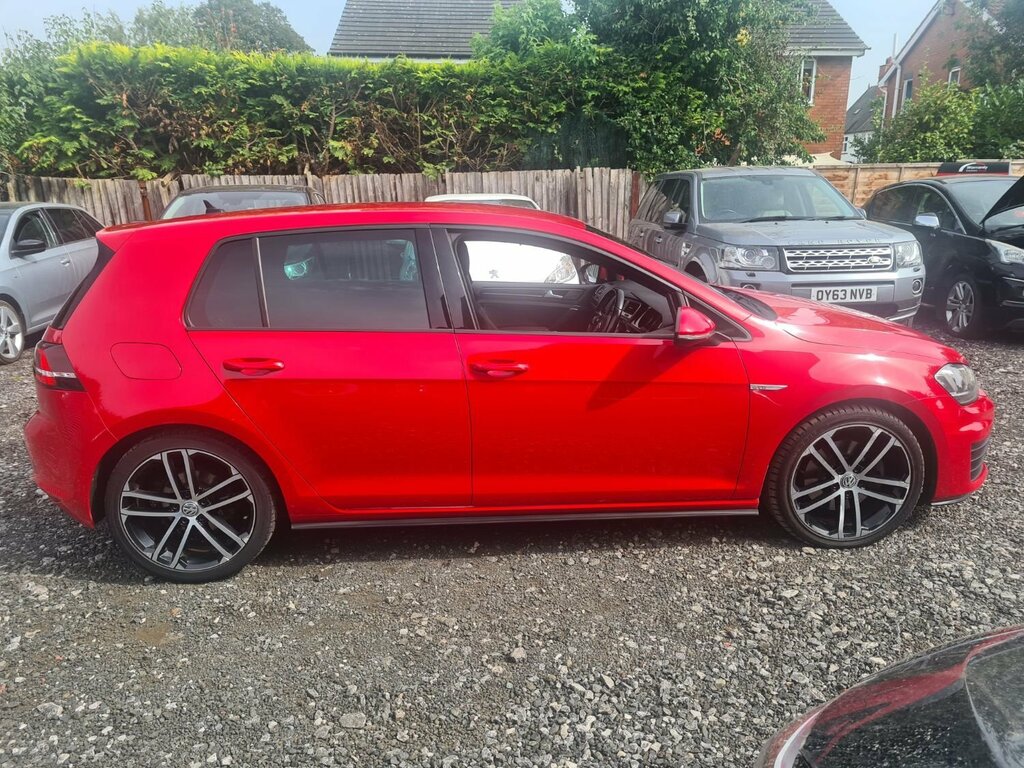 Volkswagen Golf Gtd Red #6