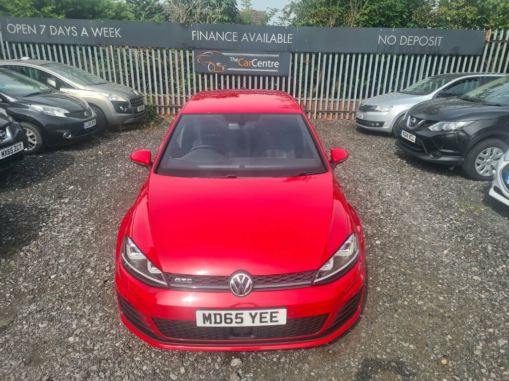 Volkswagen Golf Gtd Red #3