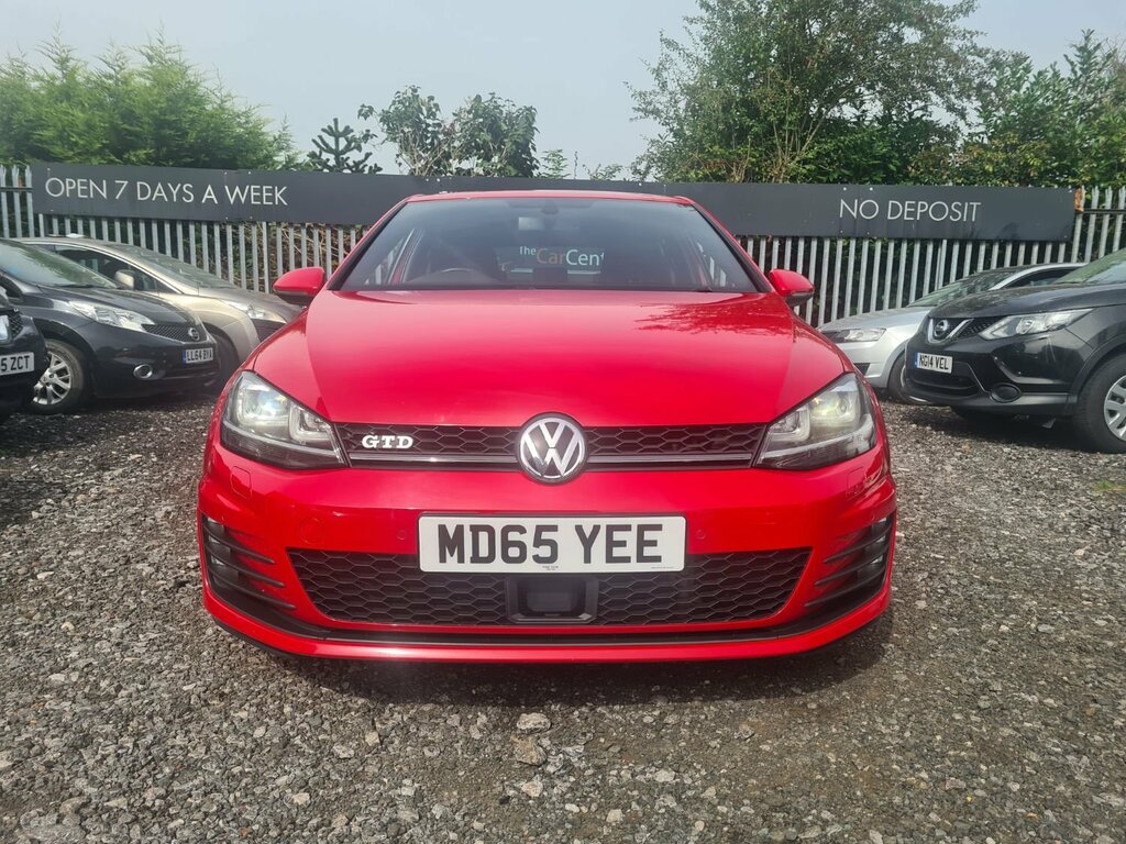 Volkswagen Golf Gtd Red #2