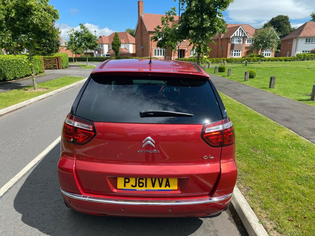 Citroen C4 Picasso 1.6 Hdi Vtr Red #5