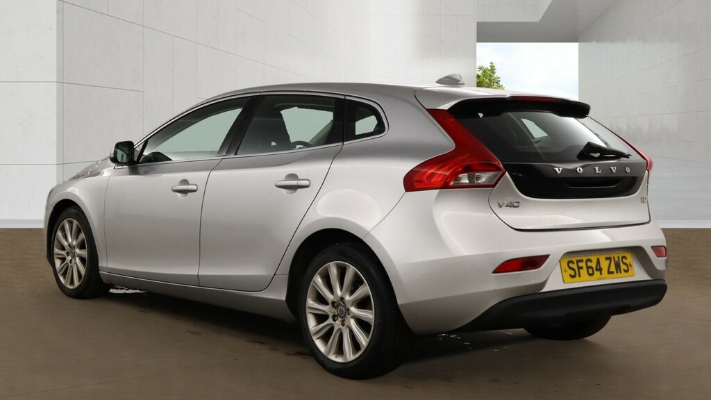 Volvo V40 1.6 D2 Se Lux Silver #4